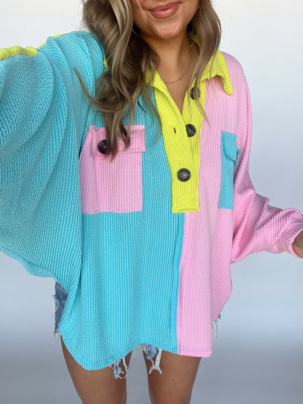 Barbie Colorblock Pullover