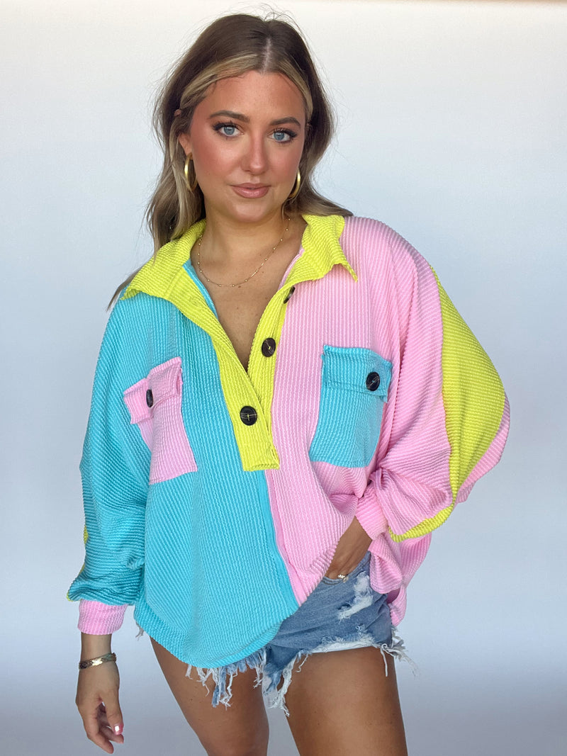 Barbie Colorblock Pullover