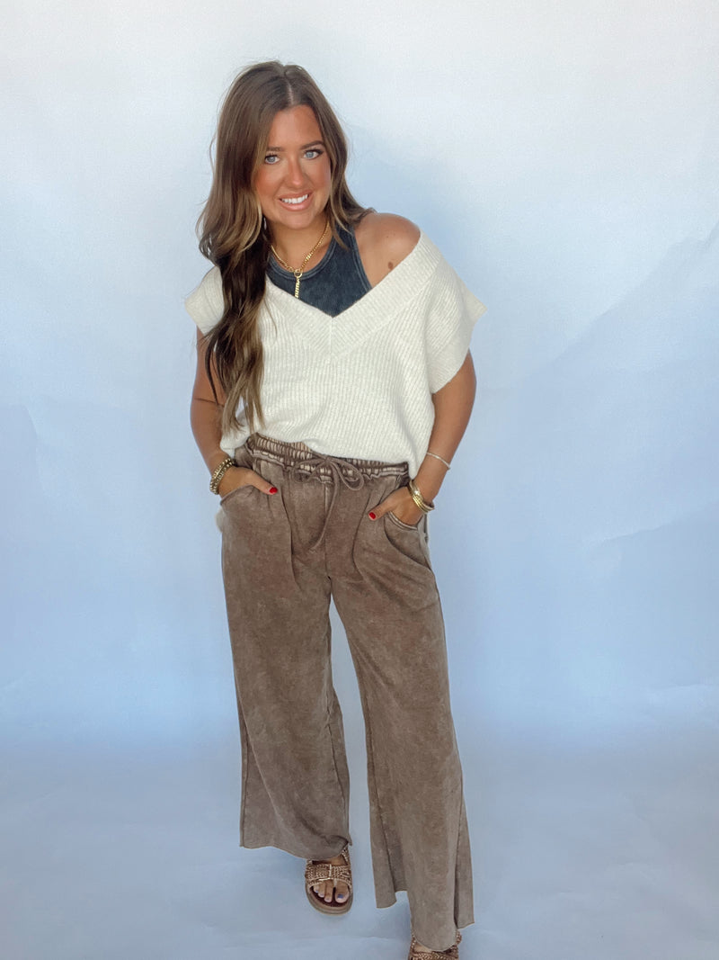 Acid Wash Lounge Pant