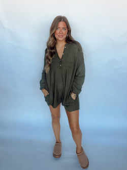 The Sweater Romper | OLIVE