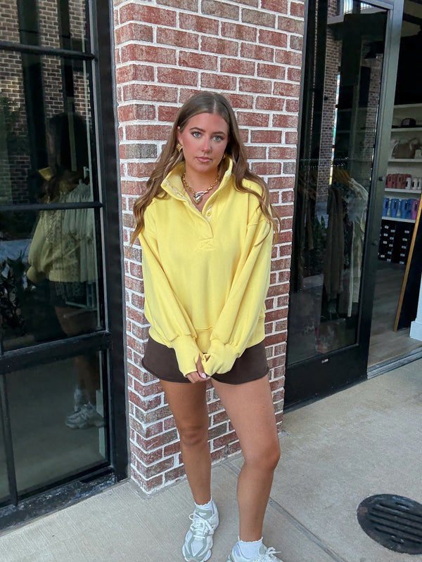 Lemon Yellow Pullover