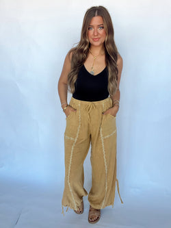 Gauze Jogger Pant | LATTE