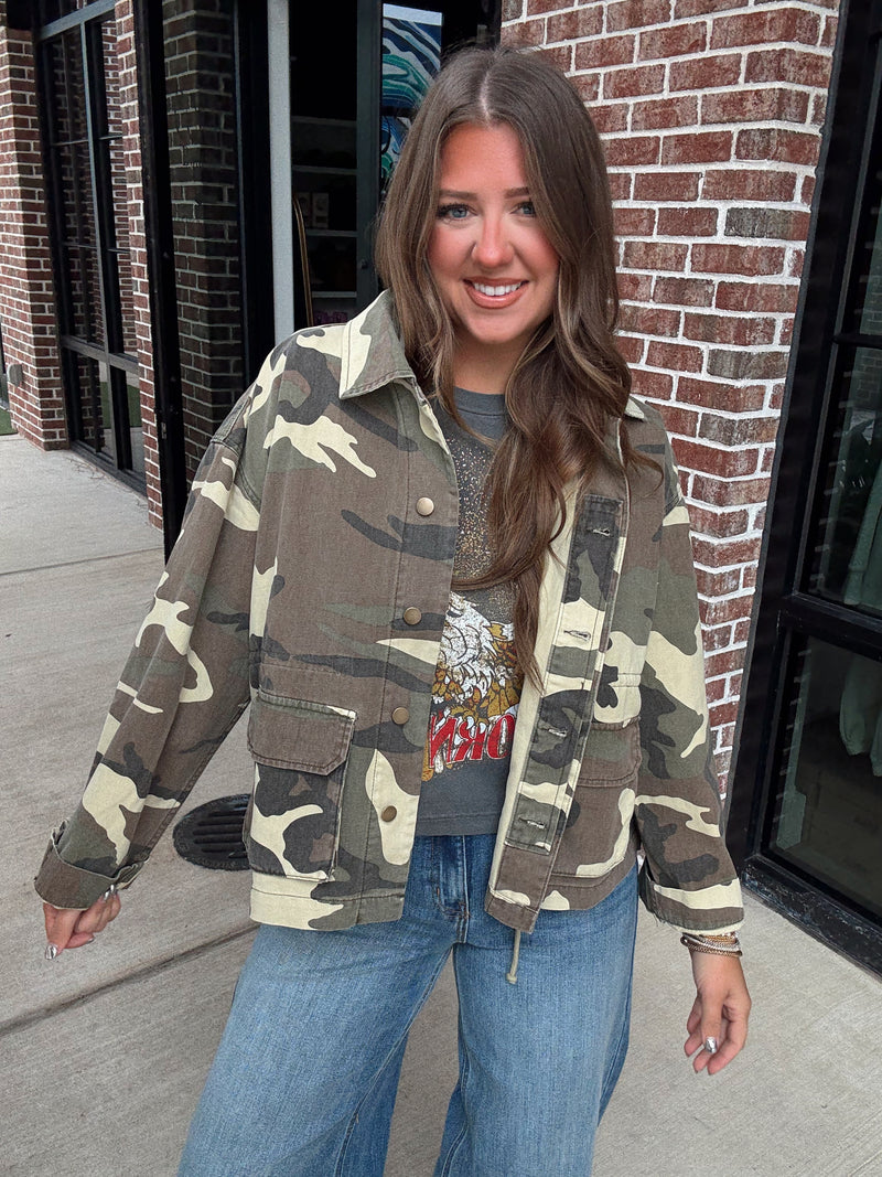 Camo Utility Jacket