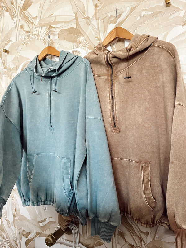 DOORBUSTER | Half Zip Hoodie