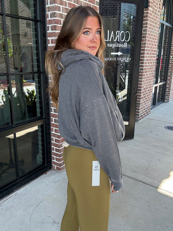 Black Mineral Washed Jacket