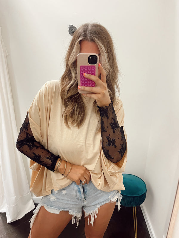 The Ava Oversized Top | BISCUIT