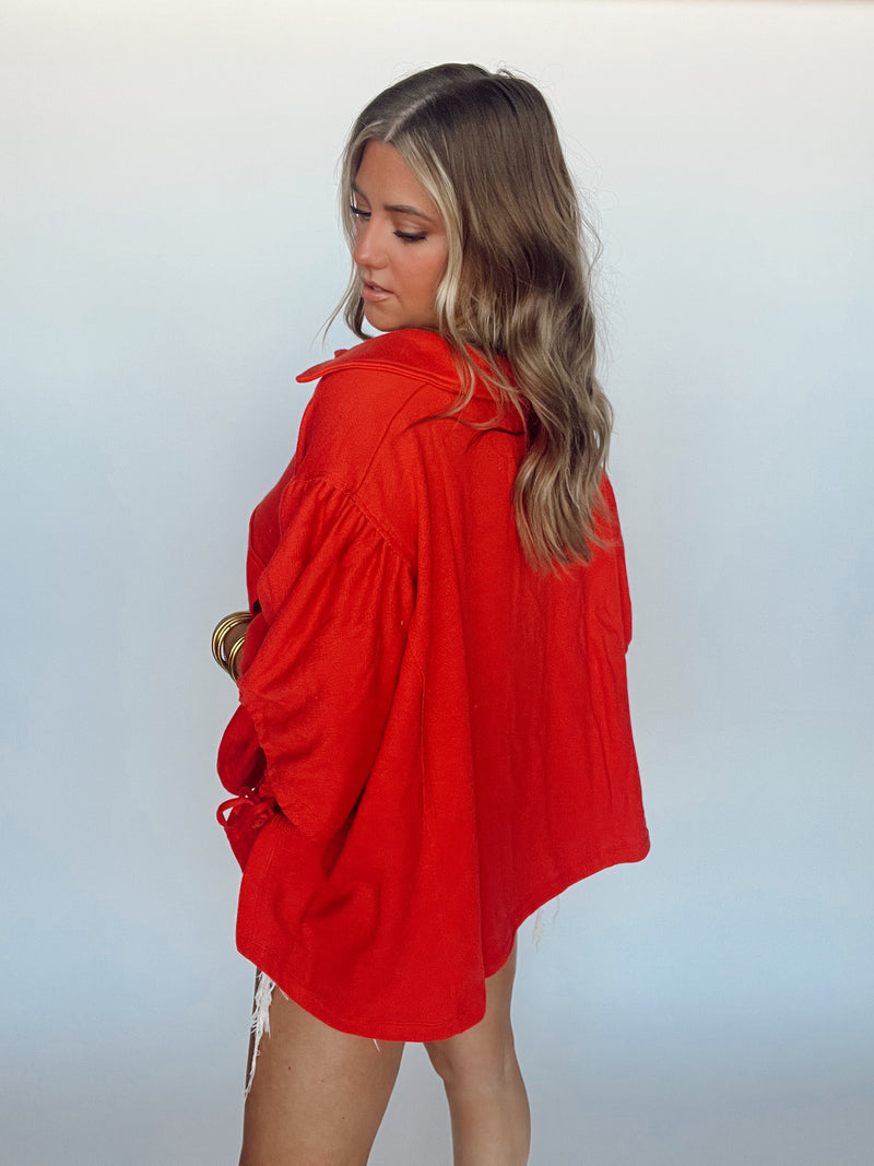 Red Miami Top | RESTOCK