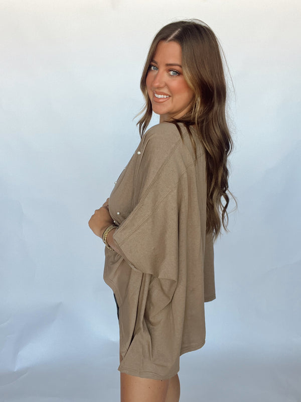 The Pearled Chrissy Top | OLIVE