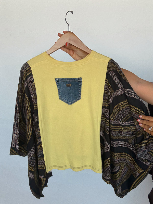 Yellow Def Leopard Vintage Graphic