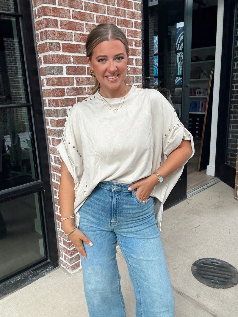 Stone Studded Top