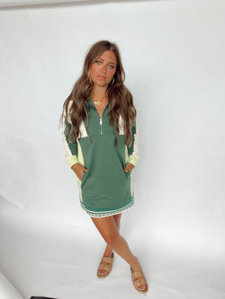 Green Active Dress | RESTOCK