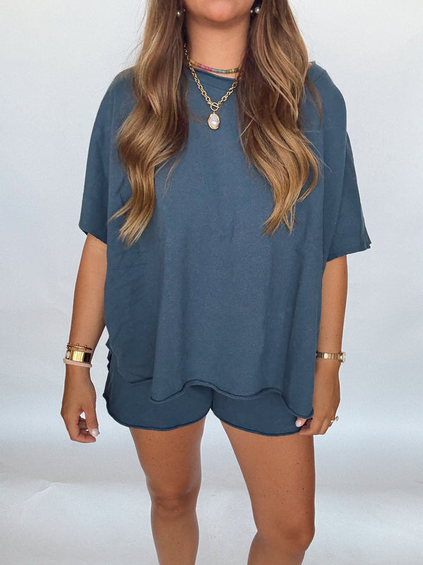 Navy Malibu Vintage Stet