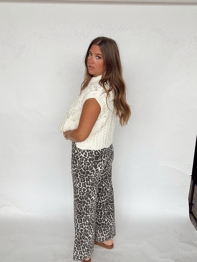 Cheetah Straight Pant