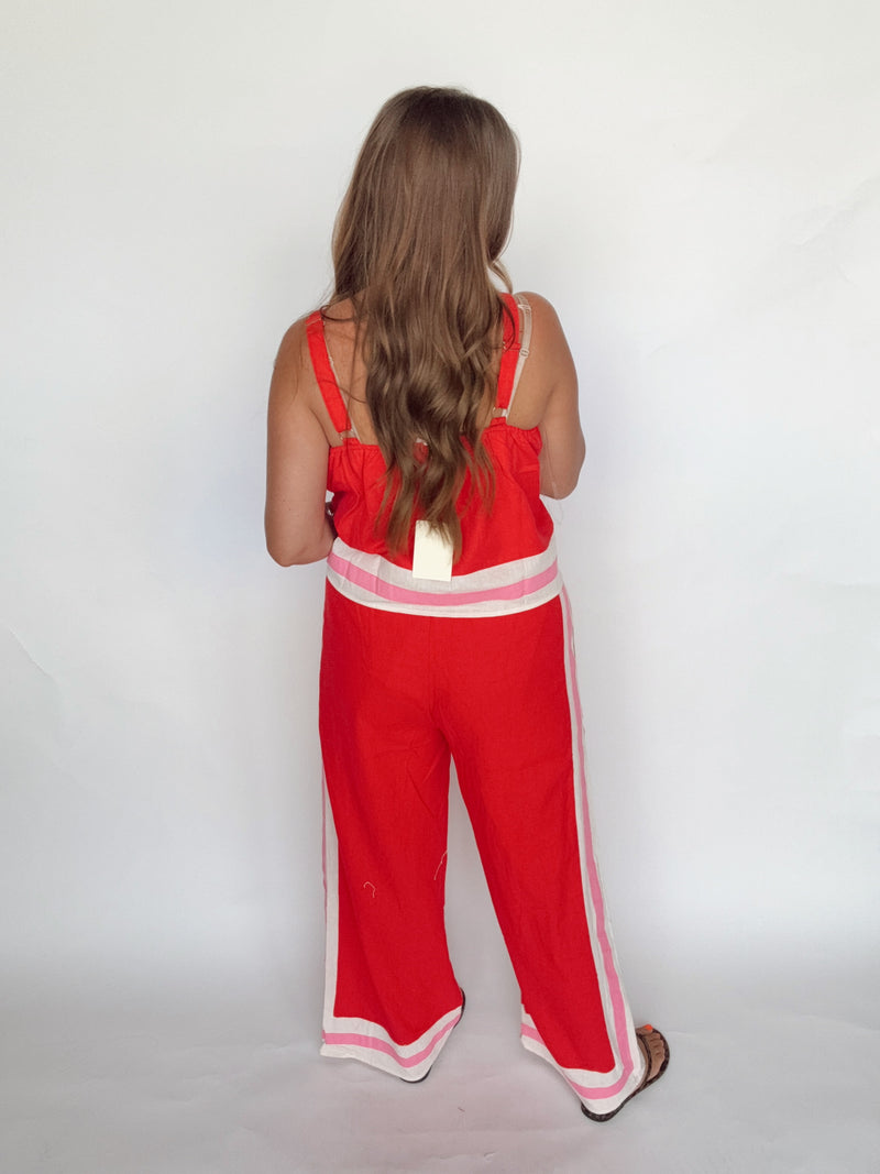 Red Stassie Set