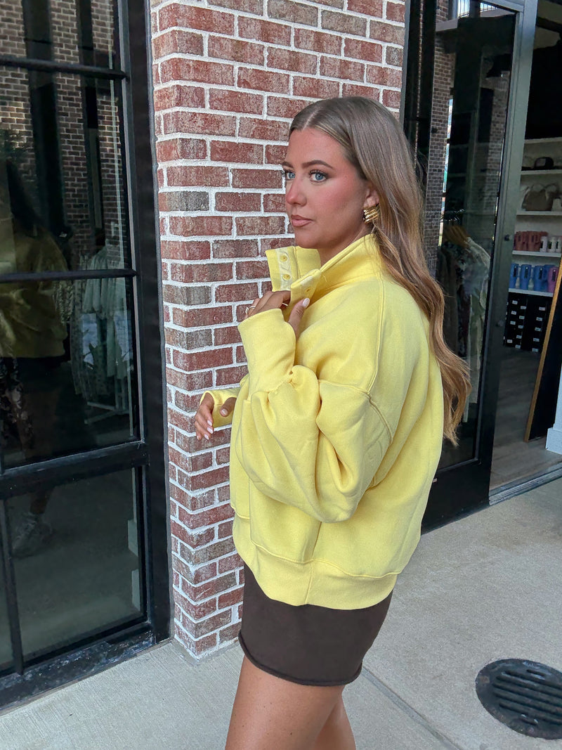 Lemon Yellow Pullover