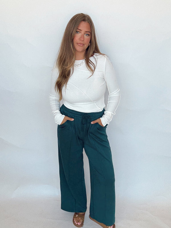 Everyday Hunter Green Pant