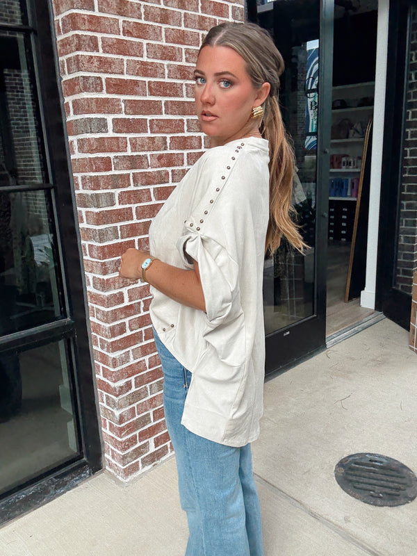 Stone Studded Top