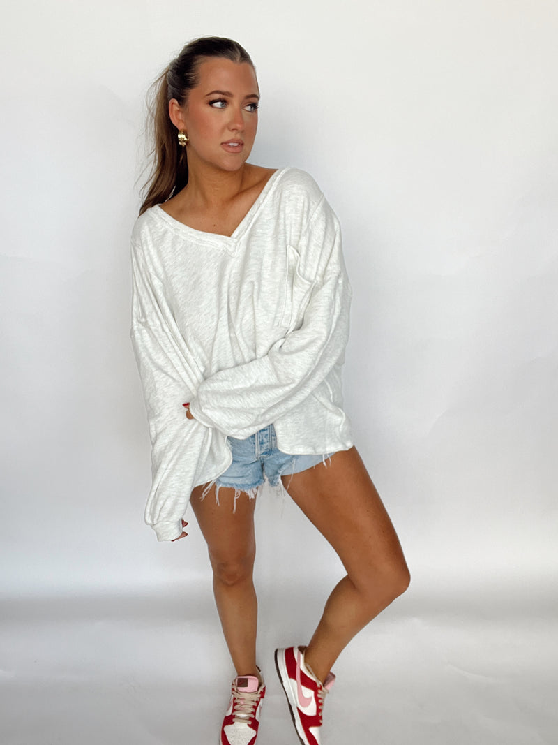 Slouched Long Sleeve Tee