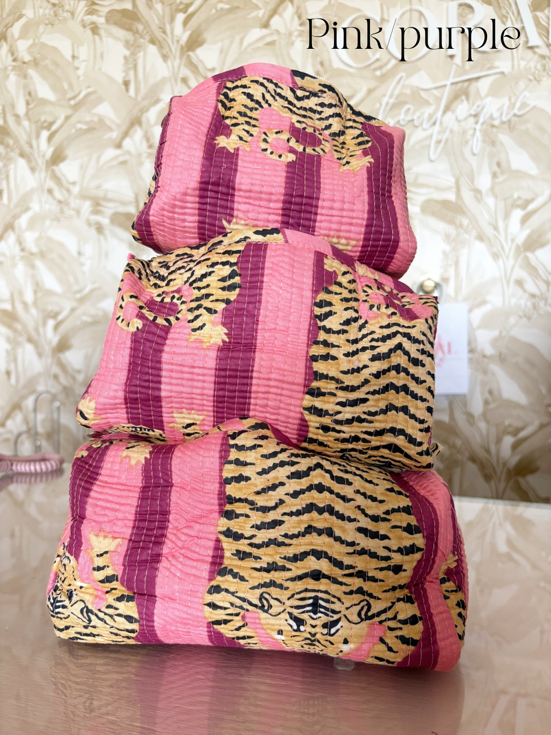 Jungle Cosmetic Bag | Restock / New Colors