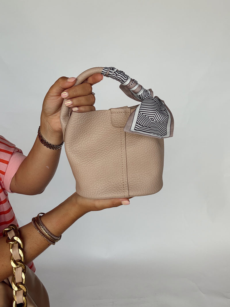 Scarf Bucket Bag