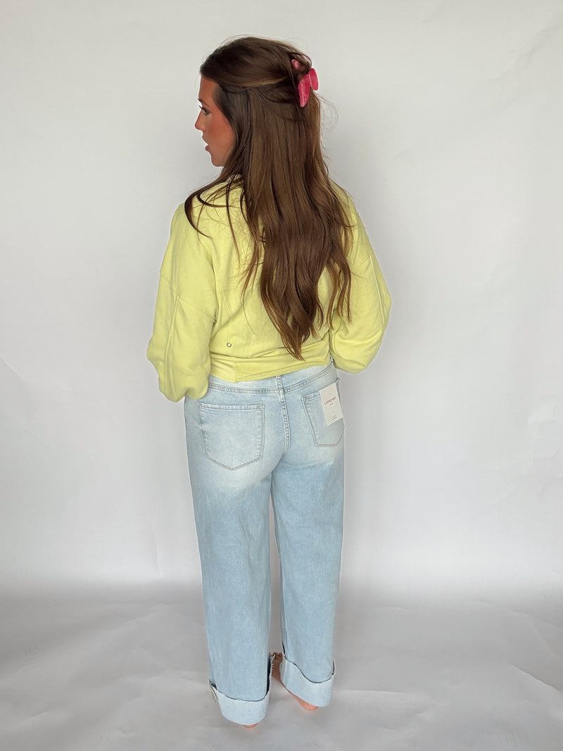The Millie Cuff Denim