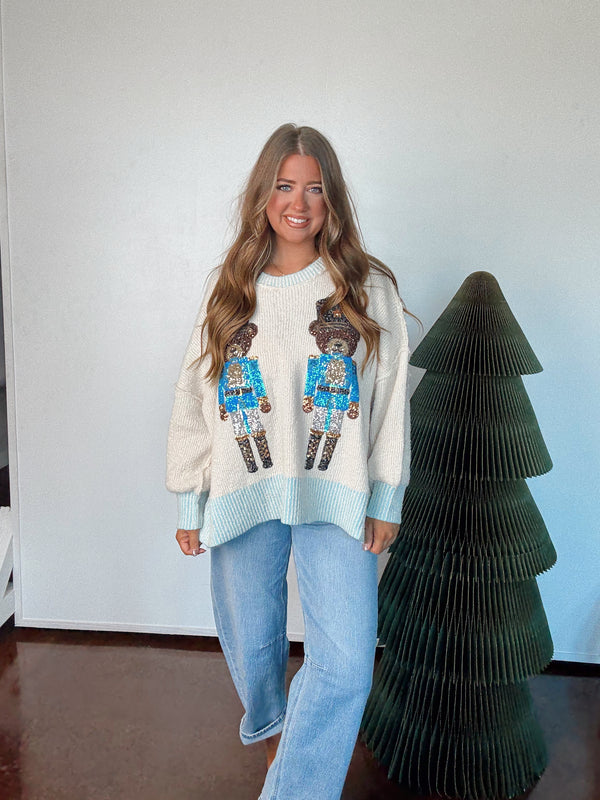 Bear Nutcracker Sweater