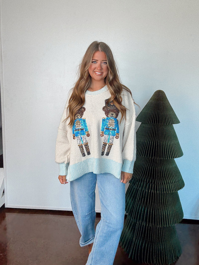Bear Nutcracker Sweater