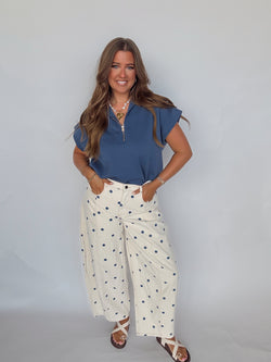 Polka Dot Barrel Denim | Restock