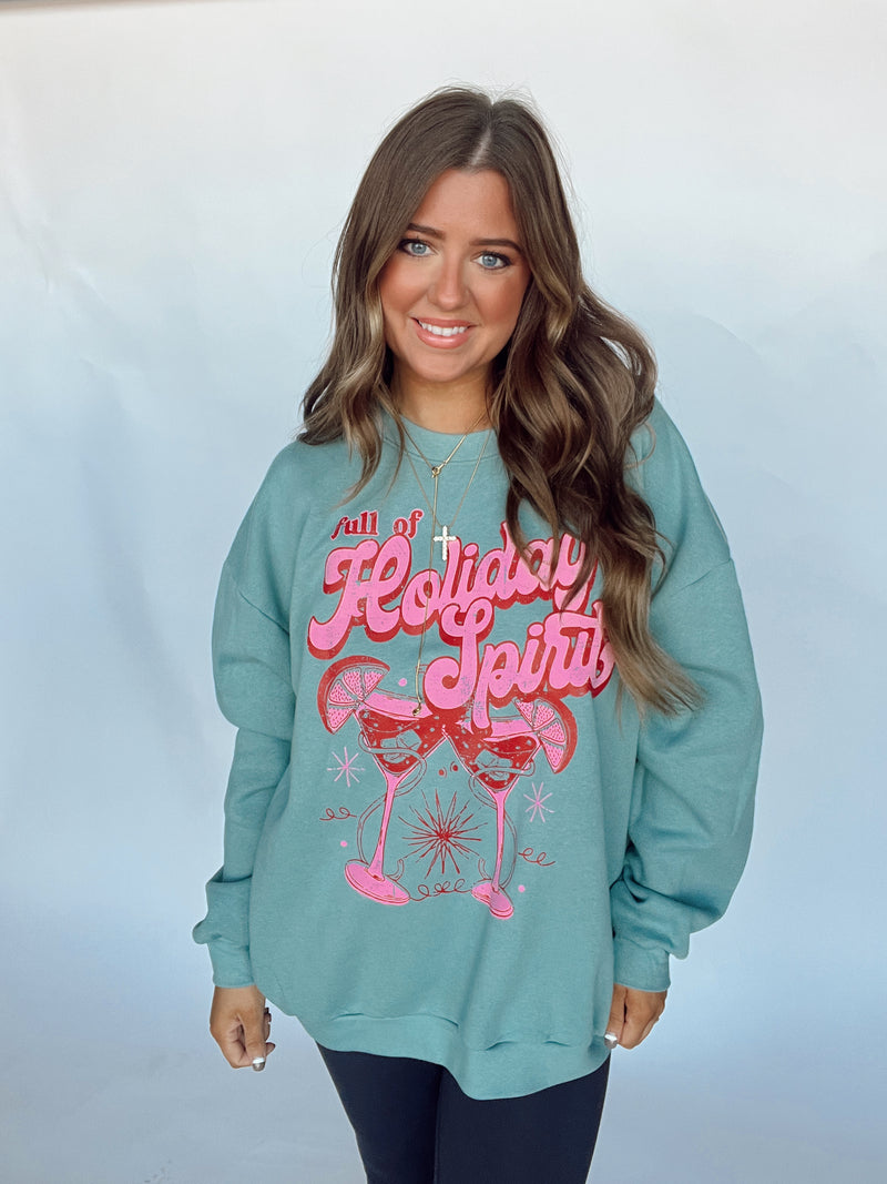 Full Of Holiday Spirit Sweatshirt