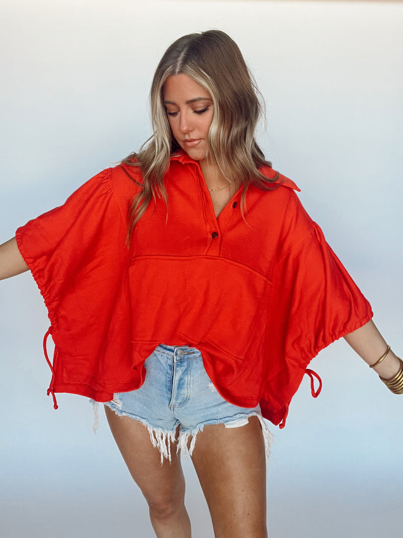 Red Miami Top | RESTOCK