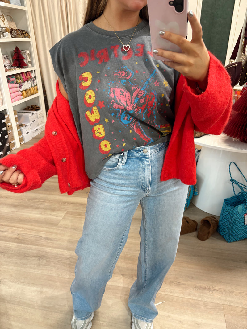 Electric Cowboy Muscle Tee