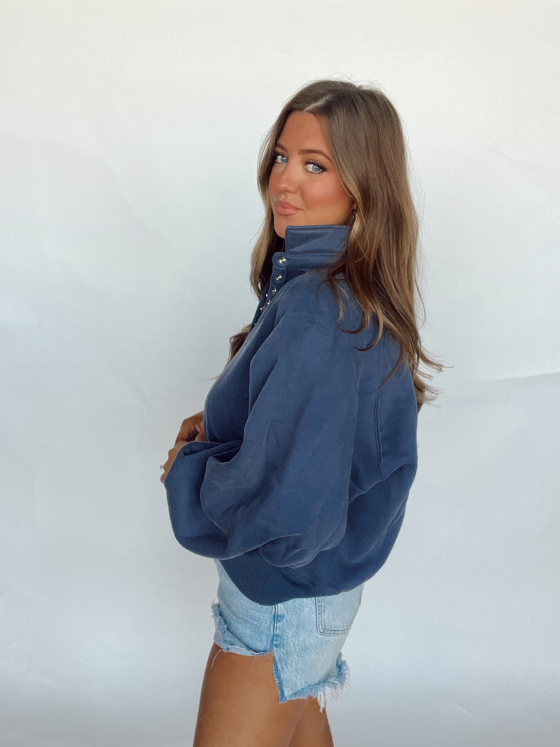 The Piper Sweatshirt | NAVY