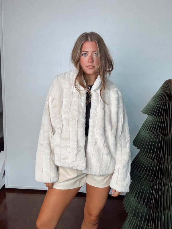 Ivory Fur Jacket