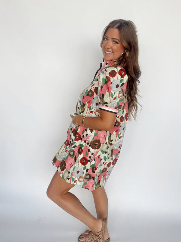 The Mutli Floral Dress