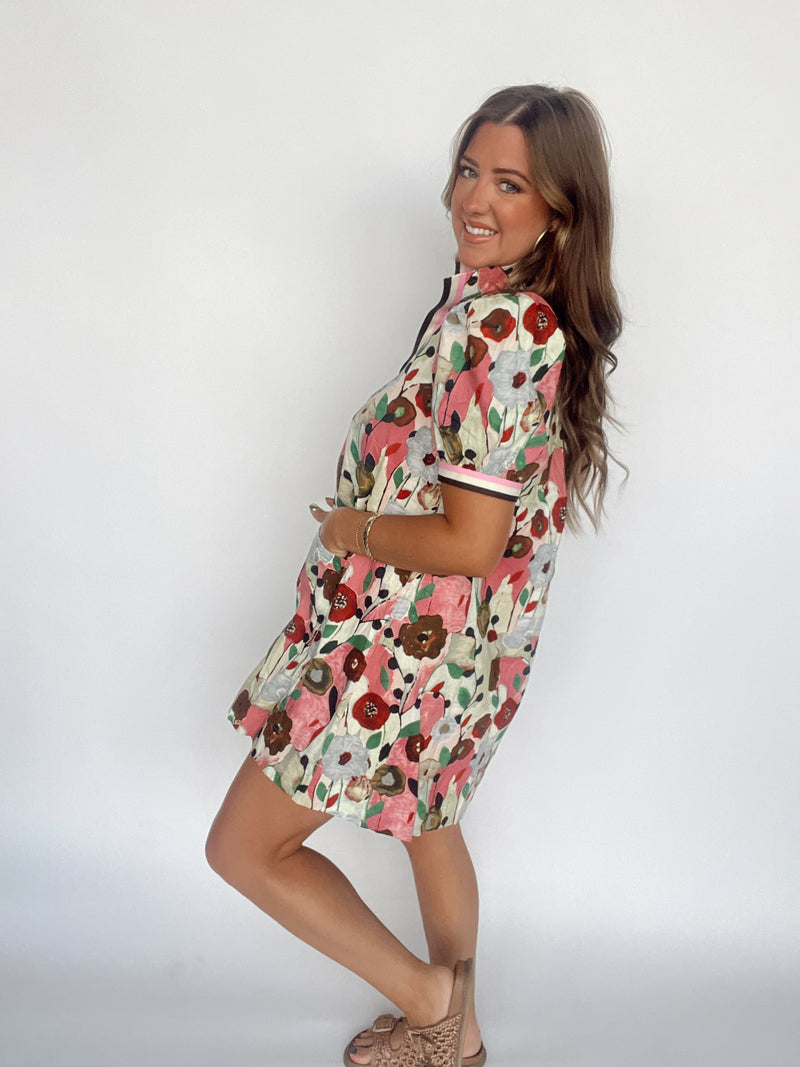 The Mutli Floral Dress