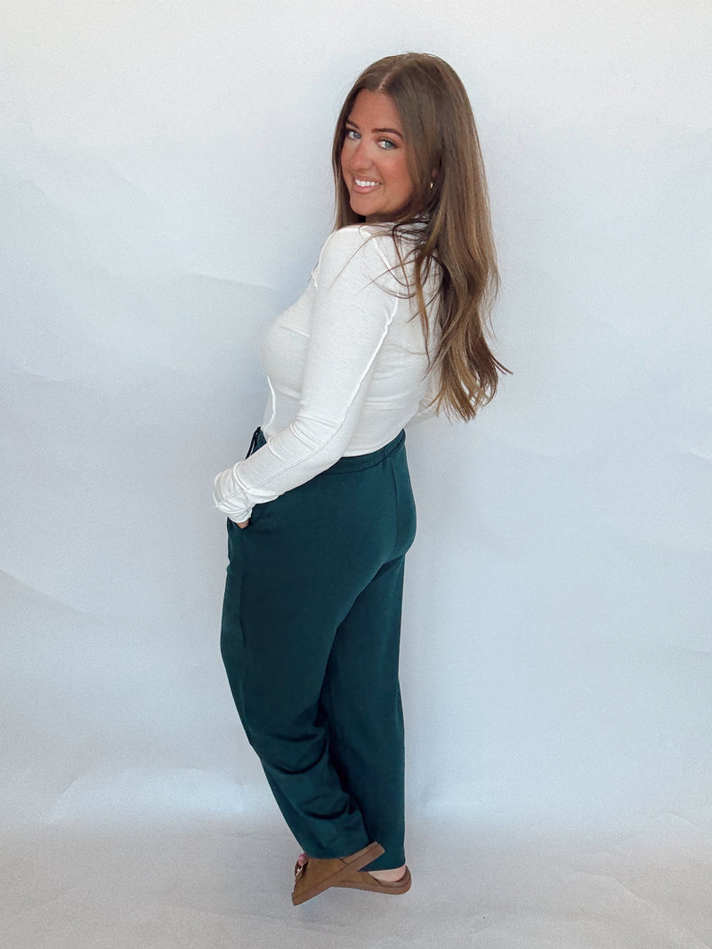 Everyday Hunter Green Pant