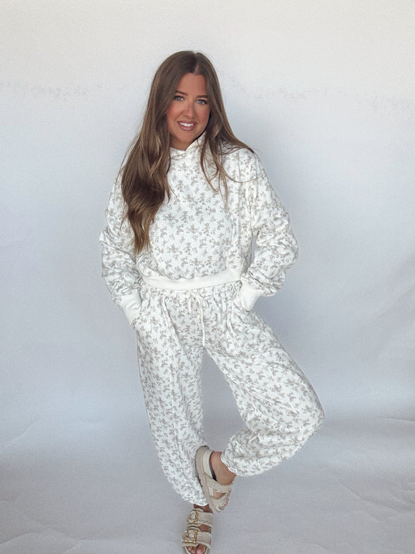 Floral Fleece Set