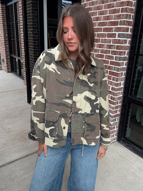 Camo Utility Jacket