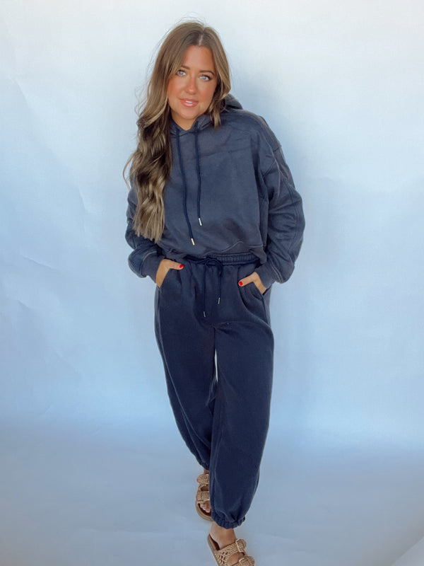 The Navy Sweatsuit