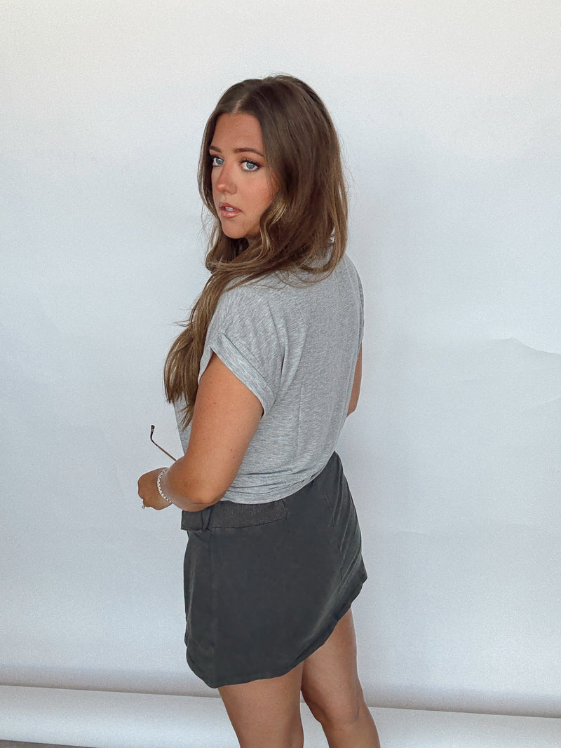 Cargo Grey Skort