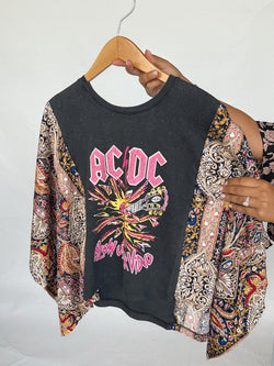 Pink ACDC Graphic