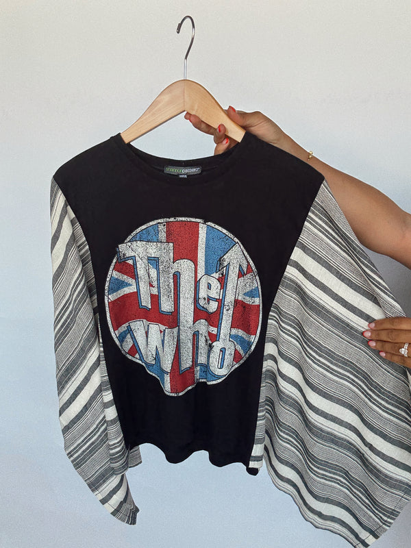 The Who Striped Vintage Graphic