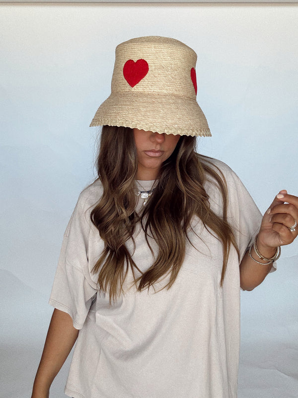 Heart Bucket Hat