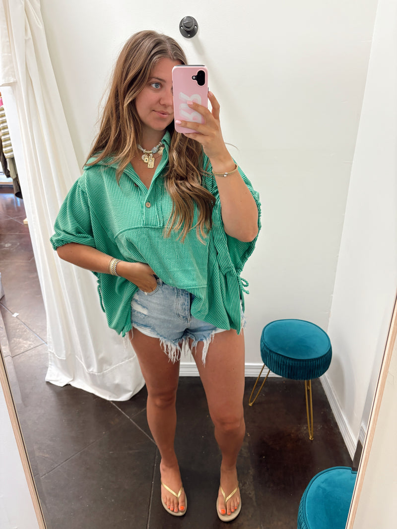 Kelly Green Ribbed Miami | BEST SELLER