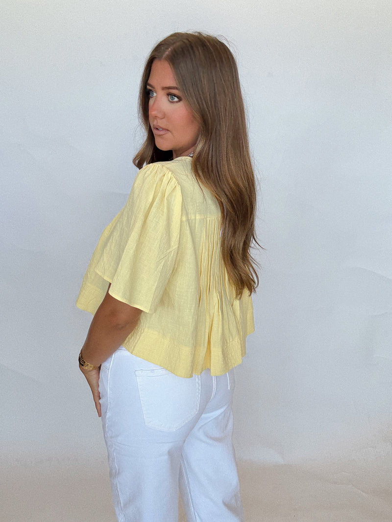 Butter Flutter Top