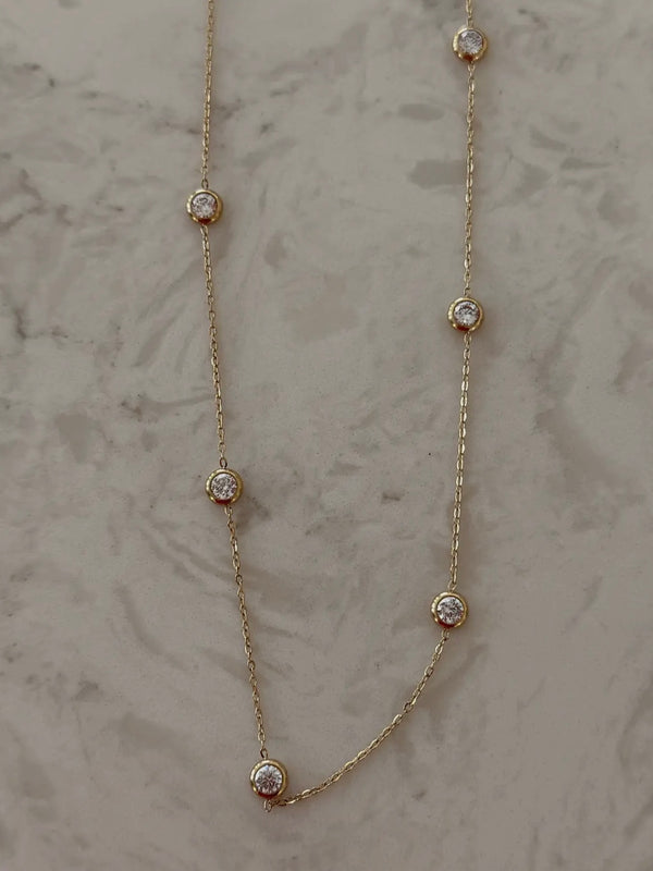 Dainty Diamond Necklace