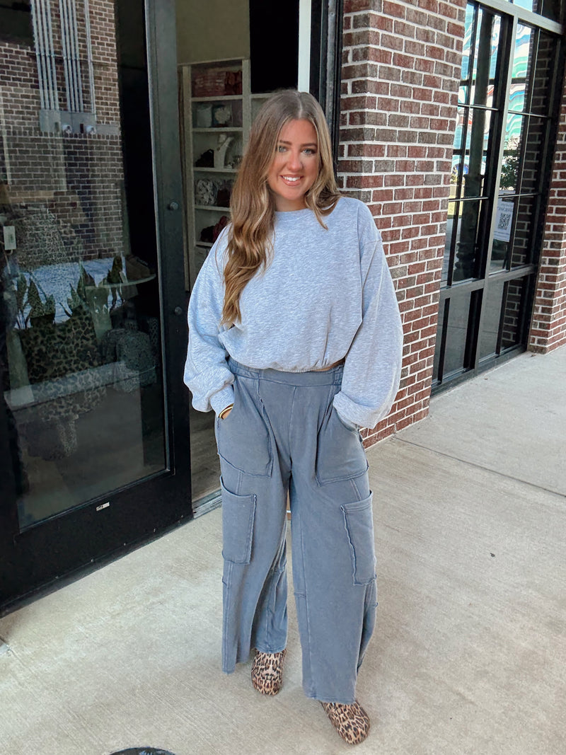 The Amelie Pant | NAVY