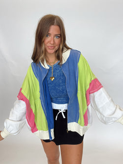 The Marlie Colorblock Jacket