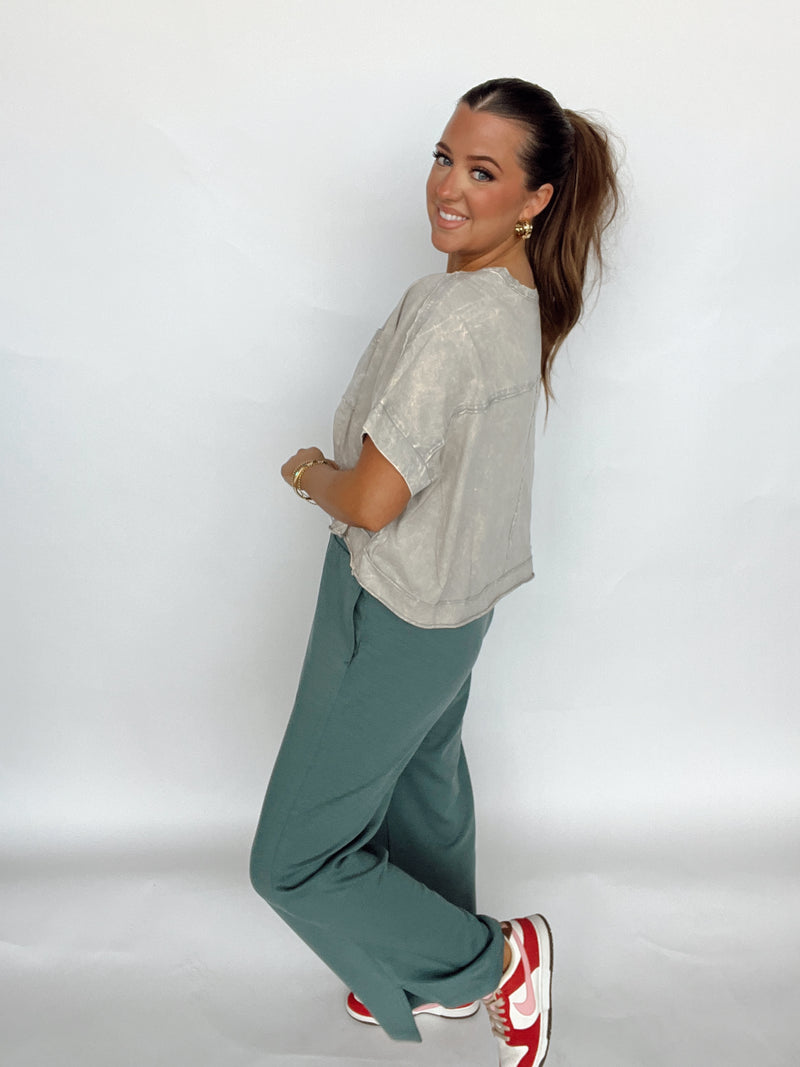 Teal Scuba Pant