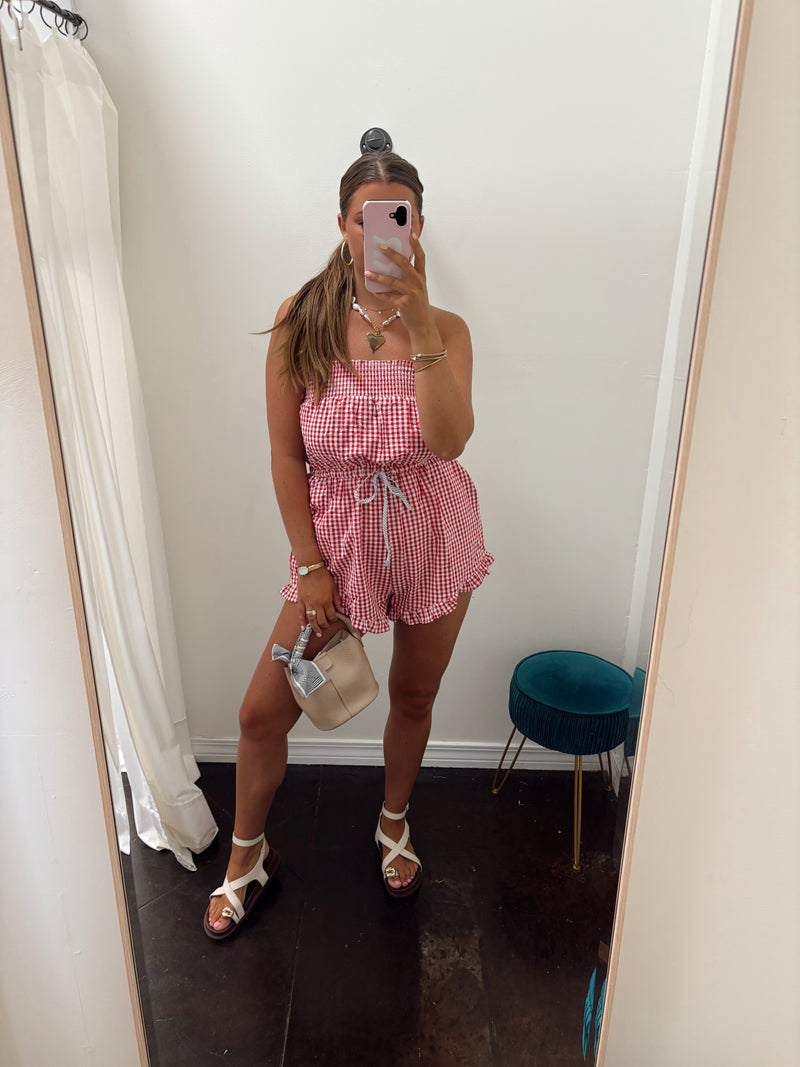 Seersucker Romper | RESTOCK